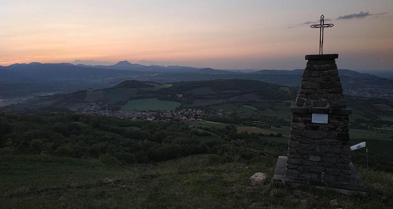 Nid Sous Le Volcan Saint-Sandoux Kültér fotó
